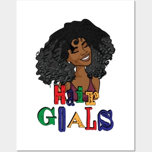 Hair Goals! for Happy Black Women Posters and Art